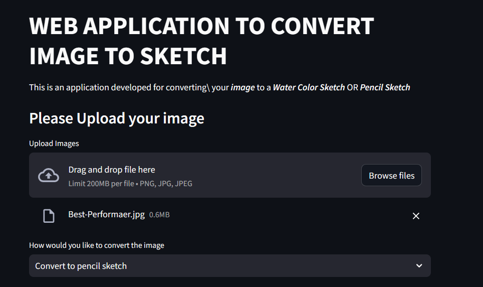 Image to Sketch